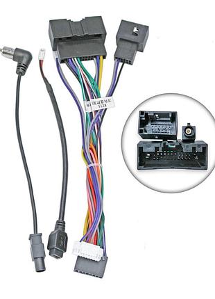 Перехідник живлення серії qiv з адаптером can-bus для ford qbr-w fd-1104 (дрот)