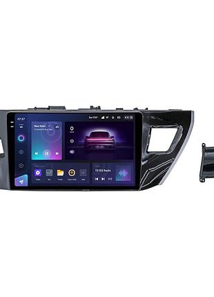 Штатна магнітола серії teyes 2k 360 cc3 6*128gb під toyota corolla 11 2012-2016 (f2) (w2) 10 дюймів