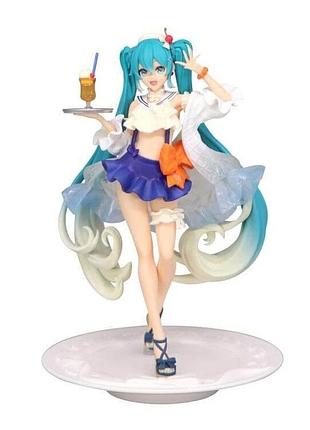 Фигурка furyu хацунэ мику hatsune miku sweetsweets tropical juice color ver. 18 см fr s hm sstj