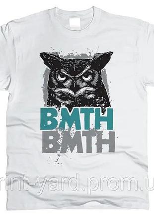 Футболка біла loys music bring me the horizon bmth