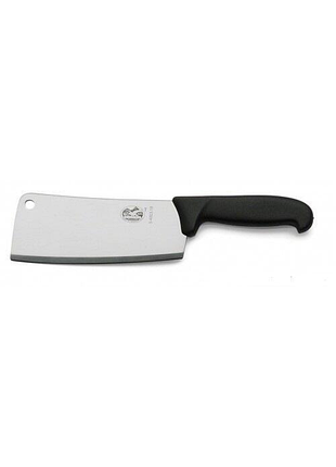Топорик кухонный victorinox fibrox 18 см, черный лучшая цена с быстрой доставкой по украине