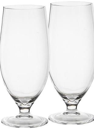 Набір келихів для пива gimex beer glass linea 550 ml 2 pieces (6915160), для щоденних прийомів їжі, для гостей та святкового столу