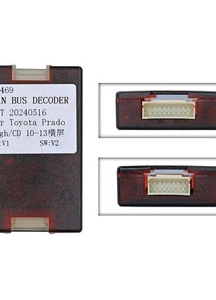 Перетворювач сигналу серії qiv адаптер can-bus toyota qbr ty0469 (lz (hz) prado)