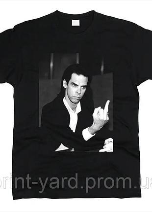 Футболка чорна loys music nick cave night style
