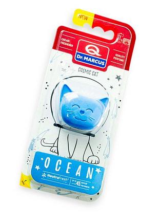 Ароматизатор на обдув кот dr.marcus cosmic cat "ocean" dr. marcus