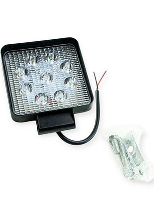 Фара додаткова led 115х115х25 (двш) 27w комбінований optimal-l