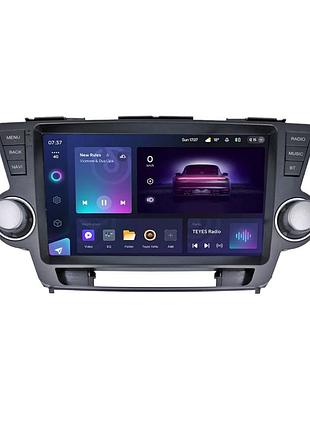 Штатна магнітола серії teyes 2k 360 cc3 6*128gb під toyota highlander 2 xu40 2007-2013 kluger 2008-2014 (k2)