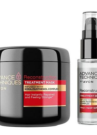 Набор «восстановление» avon advance techniques из 2-х позиций, 30 мл + 375 мл