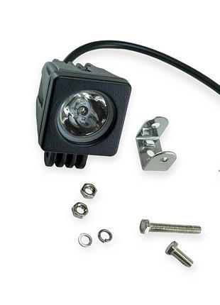 Фара додаткова led 50х50х60 (двш) 10w дальній epistar megalight
