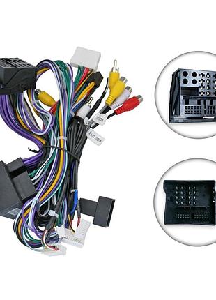 Перехідник живлення серії qiv з адаптером can-bus для audi qbr-w au-4100 (дрот)