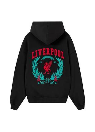 Худи loys толстовка с принтом liverpool masterpiece hoodie, черный xl