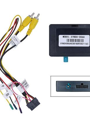Преобразователь сигнала серии qiv адаптер can-bus jeep wrangler 2018 (lvds to cvbs)