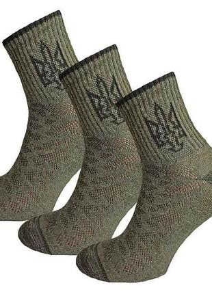 Носки 609 ms тактические сетка хаки р.40-44 12пар тм житомир
