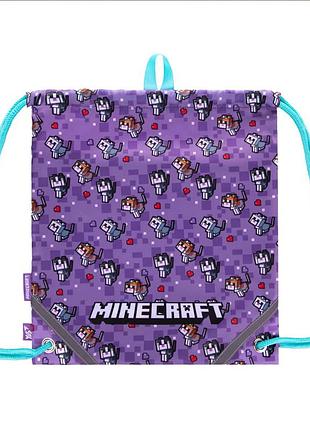 Сумка для обуви yes sb-10 minecraft pinky, мешок для сменной обуви (550092)