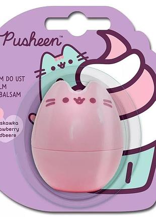 Бальзам для губ 3d с ароматом клубники pusheen 6 г (124237)