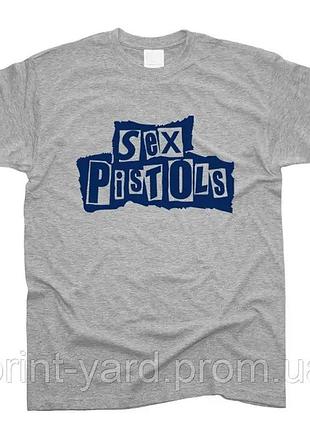 Футболка серая loys music sex pistols