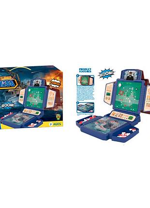 Настольная игра «морское сражение», с 2 игровыми полями, в коробке, для двух игроков (595-22)