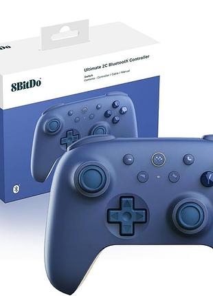 Геймпад 8bitdo ultimate 2c bluetooth controller для nintendo switch, синій