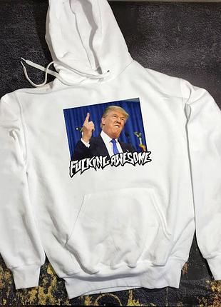 Толстовка fucking awesome trump • чоловіча і жіноча худі • оригінальні бірки • хайповий бренд xl