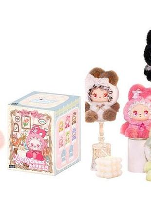 Коллекционная мягкая игрушка с кольцом pop top lucky emma «зайчата», ассорти (mj-000090)