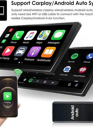 Магнітола 2din для renault clio 3 2005–2014, android, carplay, android auto, 4/64 гб, gps, bluetooth, wi-fi, сенсор 4