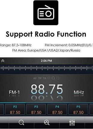 Магнітола 2din для renault clio 3 2005–2014, android, carplay, android auto, 4/64 гб, gps, bluetooth, wi-fi, сенсор 8