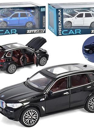 Машина ap-1755 автосвіт, 1:32, метал,інерція,16,5см,звук,світло,відчиняються двері/багаж.3кольори.