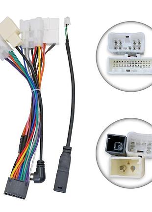 Перехідник живлення серії qiv з адаптером can-bus для toyota qbr-w ty-0403 (дрот)