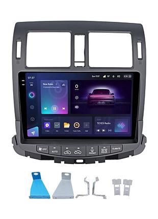 Штатна магнітола серії teyes 2k 360 cc3 6*128gb під toyota crown s200 2010-2013 10 дюймів