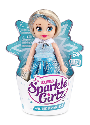Принцеса зимова в асортименті (12 см) sparkle girls