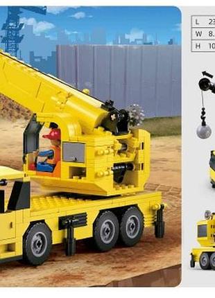 Конструктор будівельна серія, машина, 293 деталі sluban m38-b1195