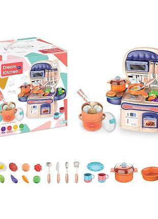 Кухня игрушечная фунциональная с аксессуарами 999-1