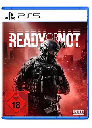 Відеогра, ready or not day one edition, ps5, swat тактичний кооп до 5, вкл. m32a1, mk‑v, 590m, субтитри de/en, озвучення en 18+