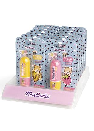 Бальзам для губ из spf 15 "yummy"/мартинелия бальзам для губ martinelia
