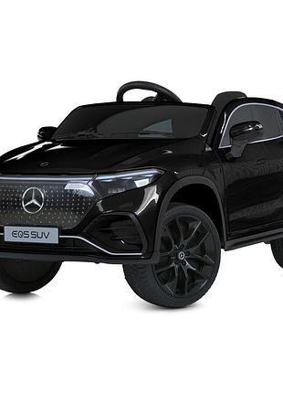Машина радіокерована 2,4g, 2 мотори 45w, акум. 12v10ah, usb, mp3, eva, bluetooth, музика, світло, чорний (m 6161eblr-2)
