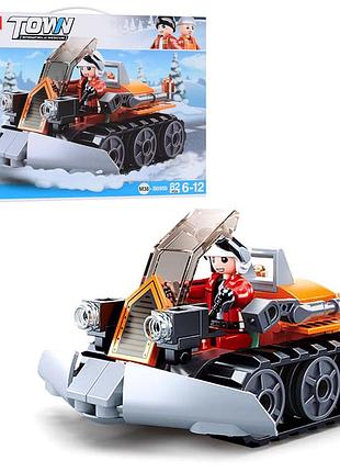 Конструктор sluban снегоход 82 детали (m38-b0950)