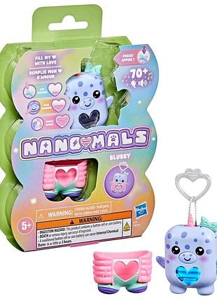 Интерактивная игрушка nanomals s1 – синий нарвал