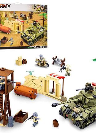 Конструктор sluban army захоплення бази 790 деталей (m38-b0713)