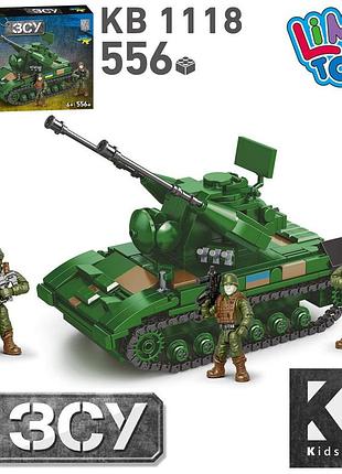 Конструктор военный, танк, 508 деталей kb 1118