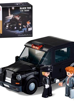Конструктор sluban m38-b1526 городская серия,машина-такси,14см, 1:35, фигурки,185дет,кор.