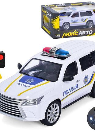 Машина m 5011 радіокер., 1:12, поліція, гумові колеса, акум., usb, світло, кор., 46-19-18 см.