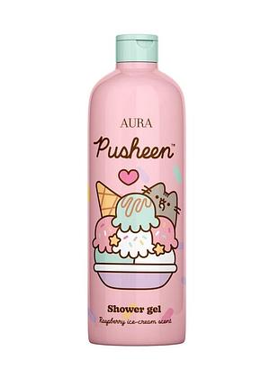 Гель для душа с ароматом малинового мороженого тм "pusheen", 500 мл (124029)