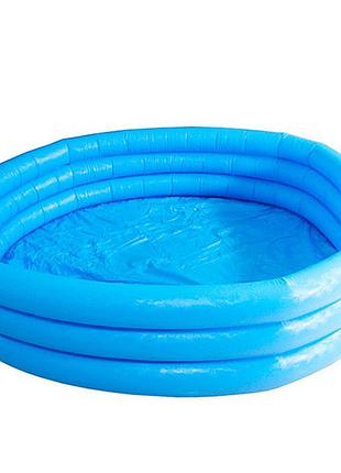 Надувний басейн intex «кристал» 168x38см (58446)