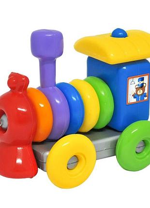 Развивающая игрушка "funny train" 14 эл., tigres