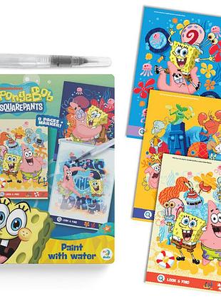 Водные раскраски spongebob для творчества (200642)
