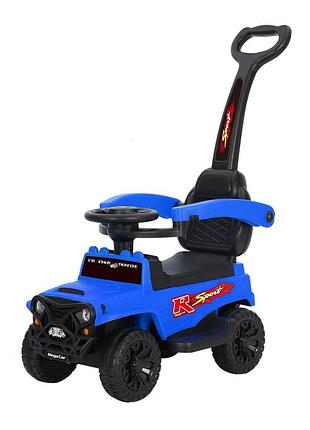 Детская каталка-толокар bambi m 4845-4 с родительской ручкой (m 4845-4)