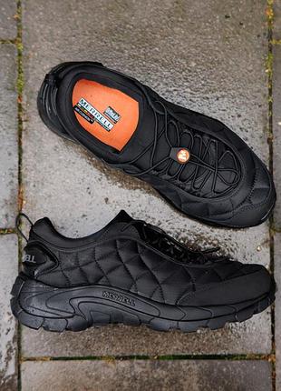 Merrell ice cap moc ii triple black silver 2
