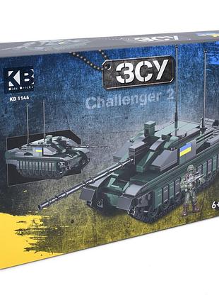 Конструктор военный танк challenger 2 407 деталей (kb 1144)