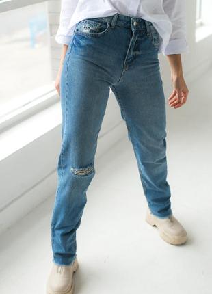 Свободные рваные джинсы2 фото
