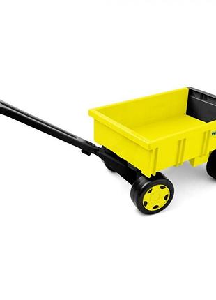 Детская игрушка тележка желтая (10963)